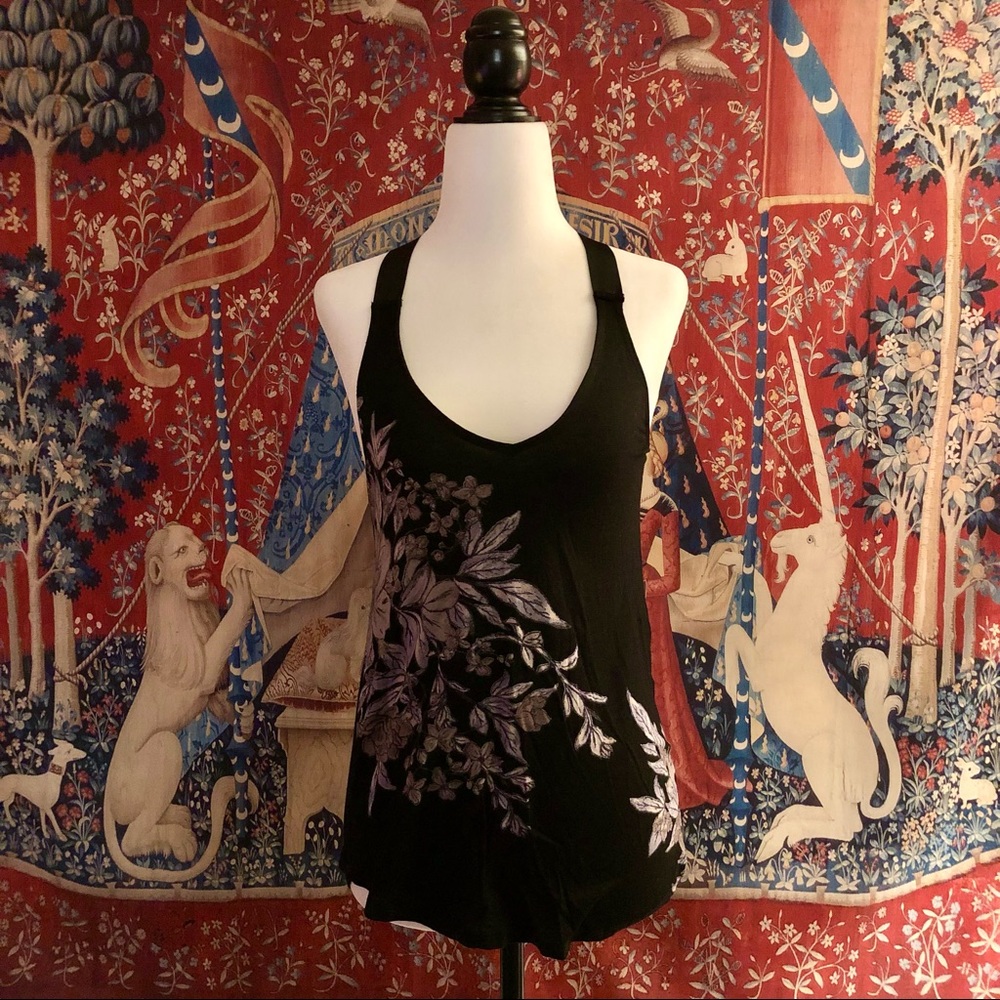 Urban Outfitters Kimchi Blue Floral Tank Top